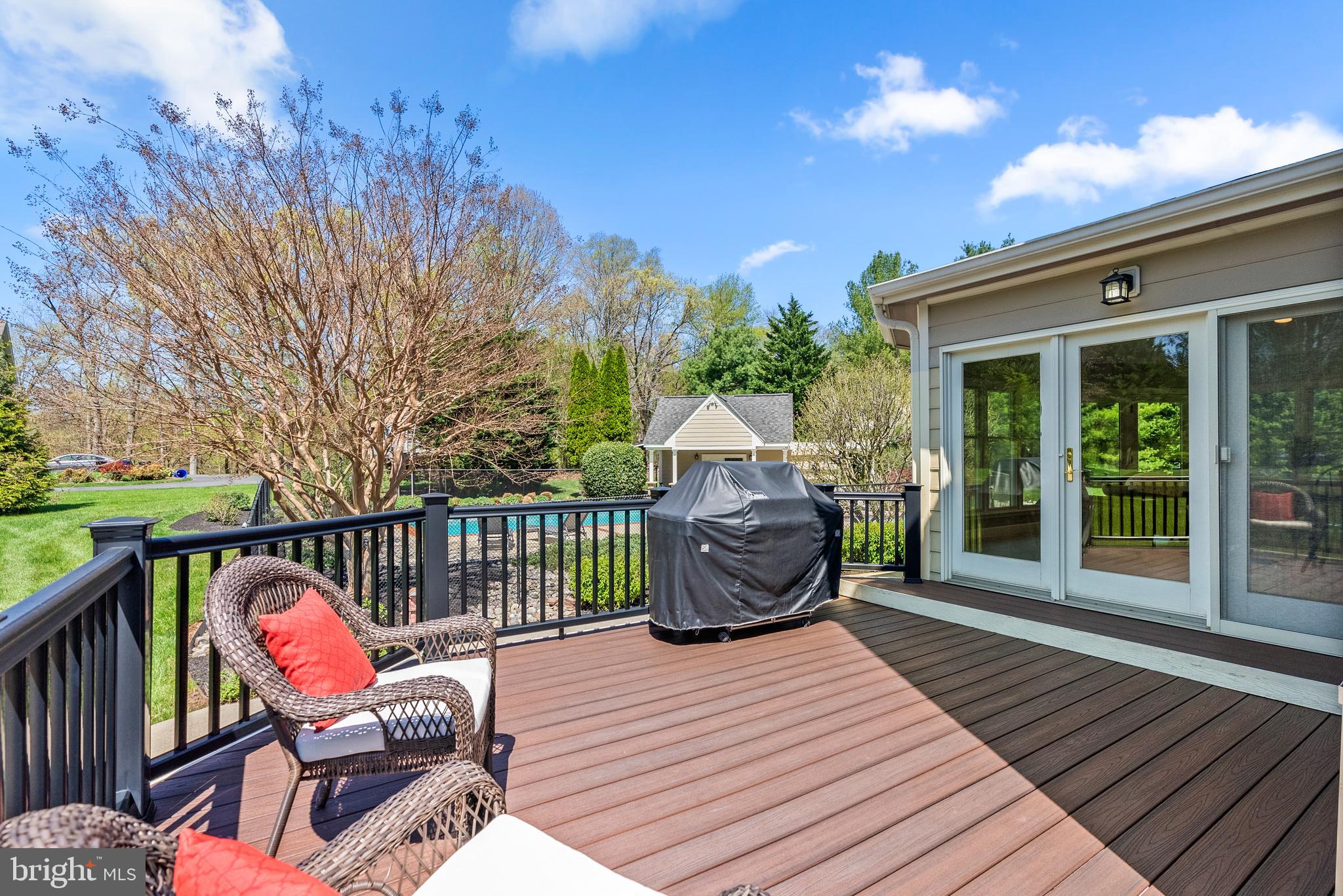 15426 Conrad Spring Road Boyds, MD 20841 - Photo 25 of 73 Deck off the sunroom
