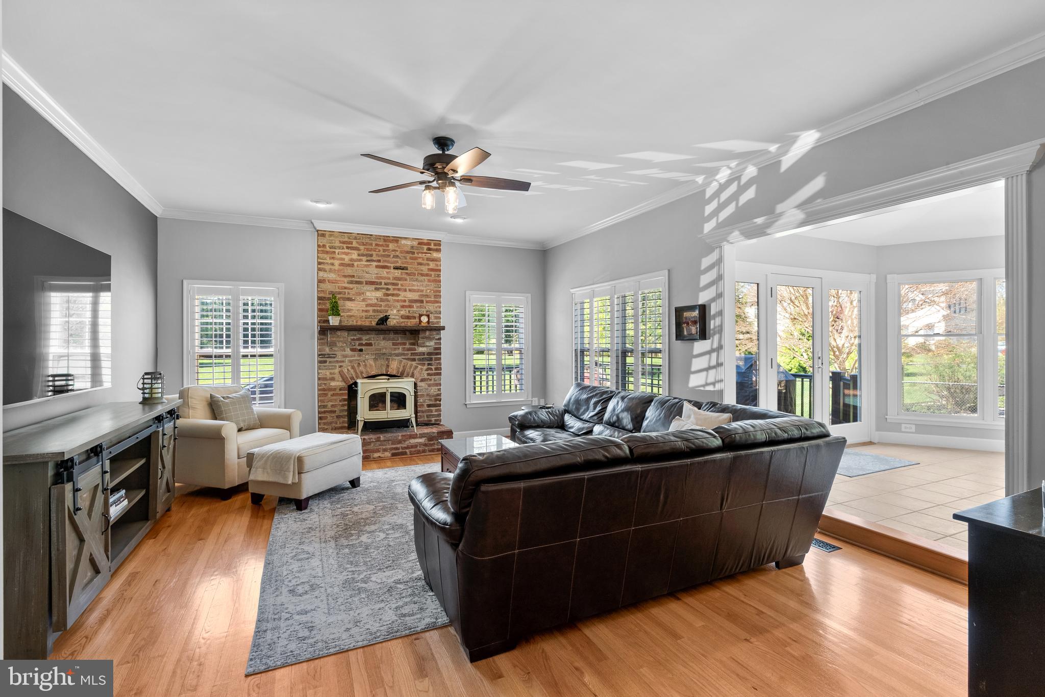15426 Conrad Spring Road Boyds, MD 20841 - Photo 26 of 73 Woodburning stove in family room