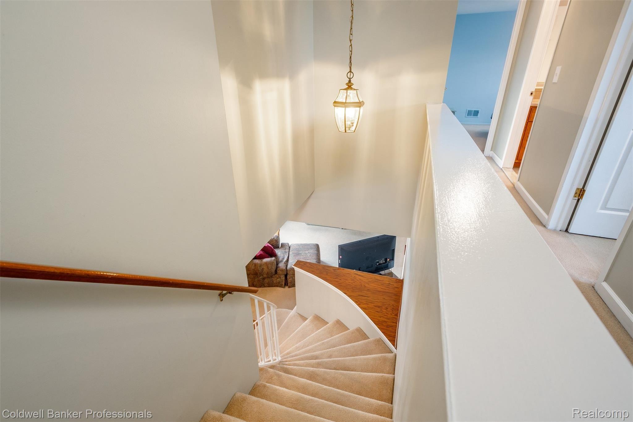 5820 Wedgewood Road Canton, MI 48187 - Photo 29 of 44 View of staircase from 2nd floor
