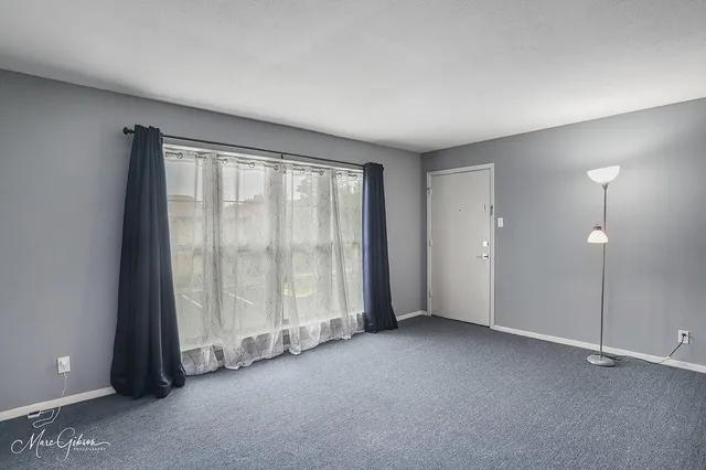 a room with a window