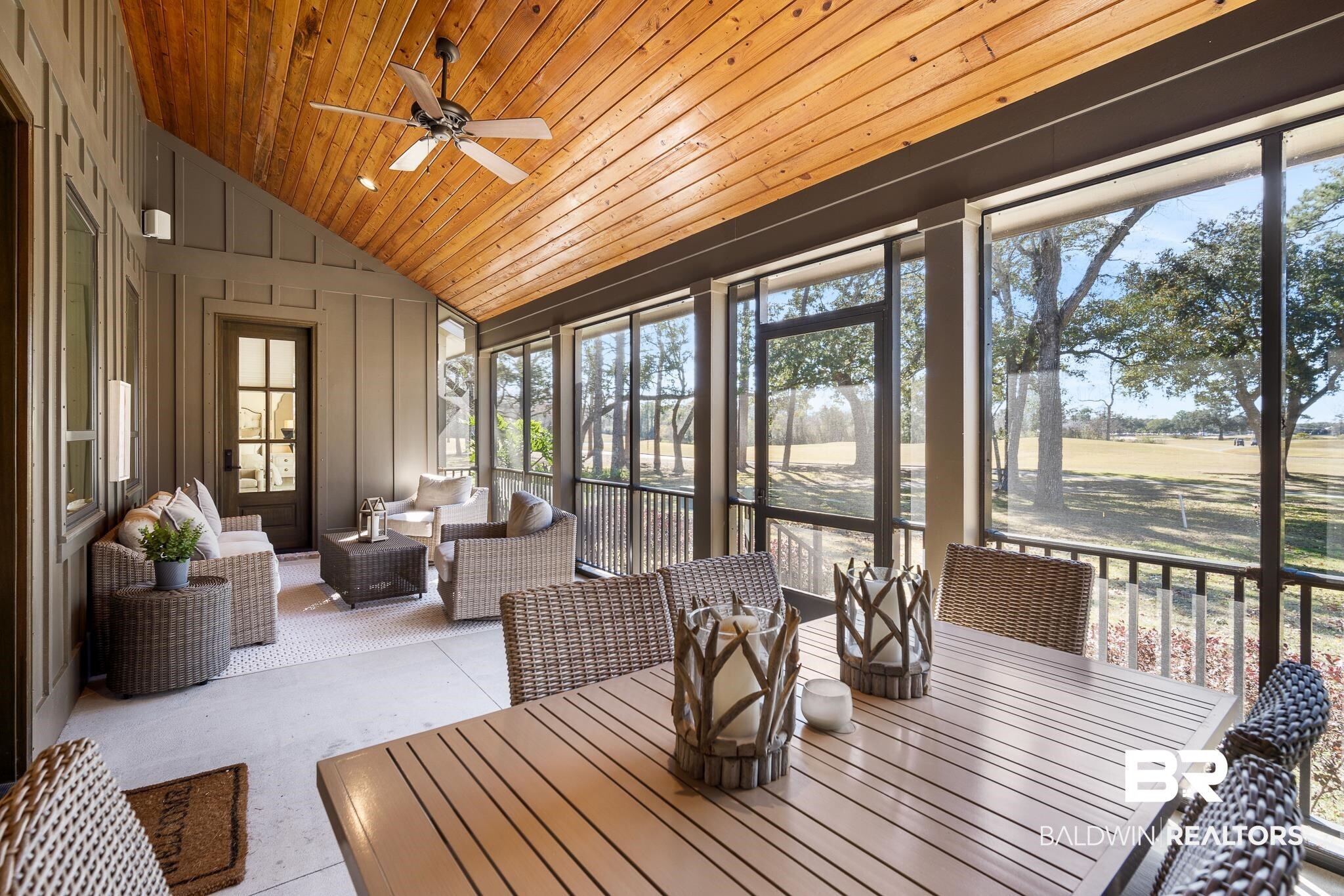 18000 Quail Run Road, Unit 14A Fairhope, AL 36532 - Photo 33 of 35 Screened Porch