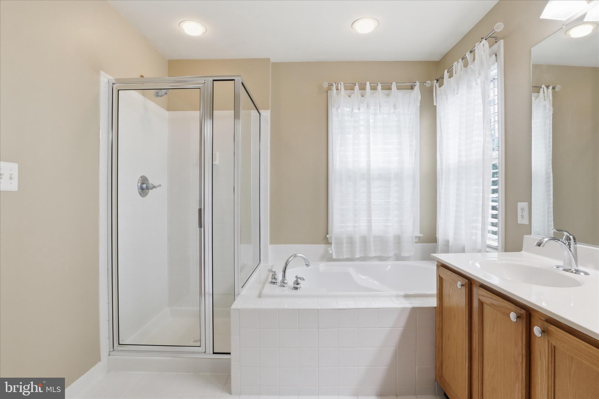25352 Ripleys Field Drive Chantilly, VA 20152 - Photo 20 of 54 a bathroom with a bathtub and a sink
