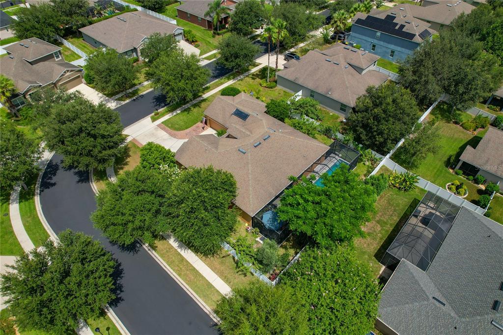 178 Magneta Loop Auburndale, FL 33823 - Photo 56 of 77 an aerial view of a house with a garden
