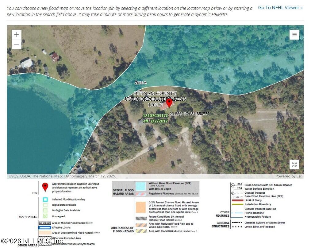 214 Baker Road Satsuma, FL 32189 - Photo 30 of 31 214 Baker Rd (Flood Zone Map)