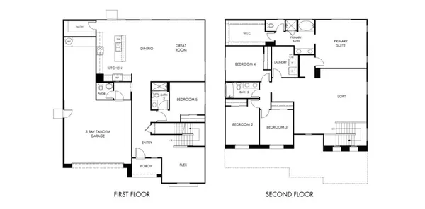 a picture of a floor plan