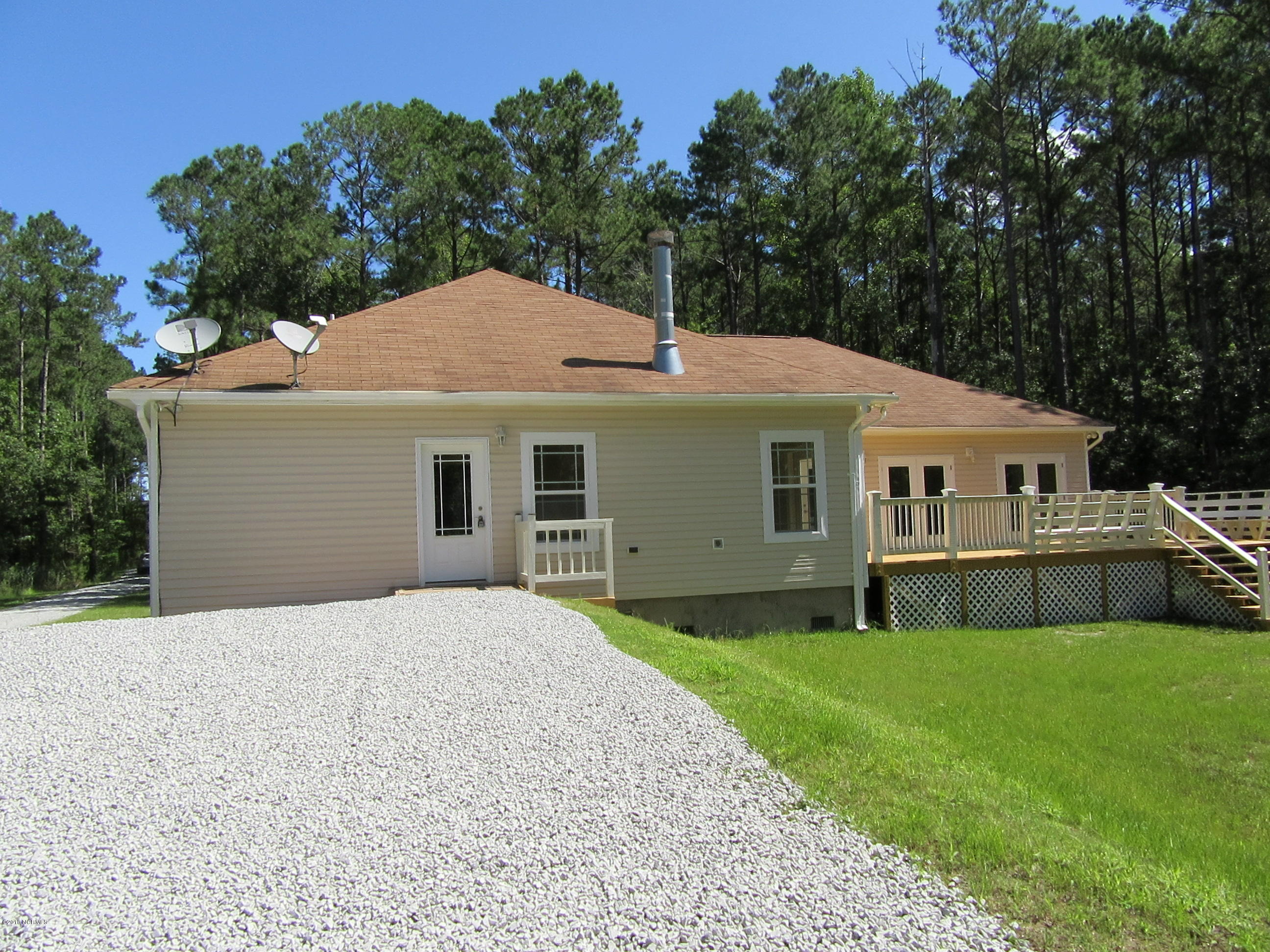327 Bay Shores Road Merritt, NC 28556 - Photo 4 of 42 Back View