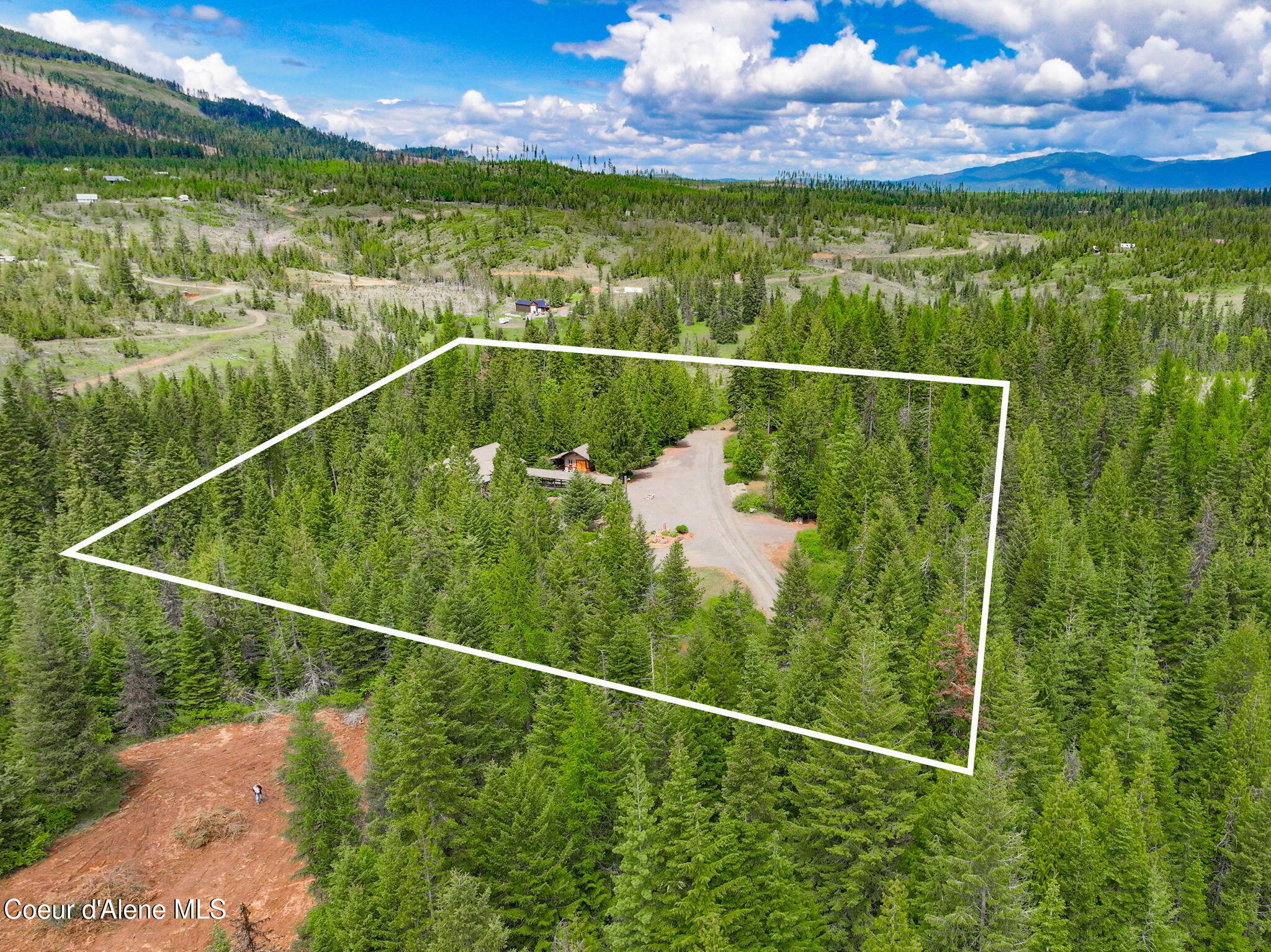 629 Flat Creek Road St. Maries, ID 83861 - Photo 2 of 77 1-web-or-mls-Aerial-Drone-4