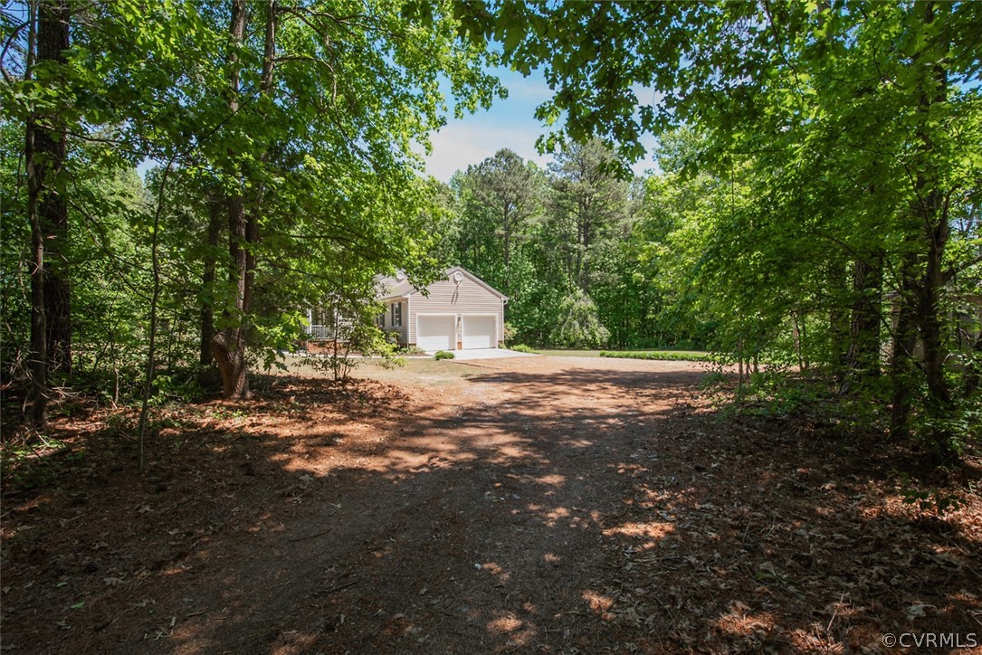 21417 Courthouse Road Dinwiddie, VA 23841 - Photo 49 of 50 a view of backyard with green space