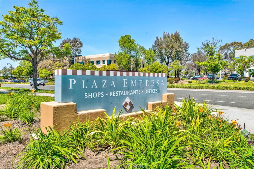 68 Abrigo Rancho Santa Margarita, CA 92688 - Photo 62 of 70 a view of a street with a bench and trees around