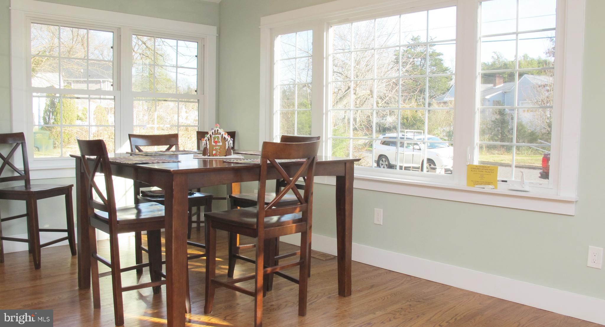 707 Devon Road Moorestown, NJ 08057 - Photo 6 of 27 Dining/Gathering Nook w/Vaulted Ceiling