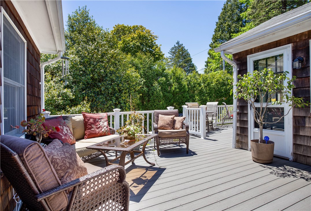 75 Longfellow Road Jamestown, RI 02835 - Photo 24 of 30 Private and cozy back deck.