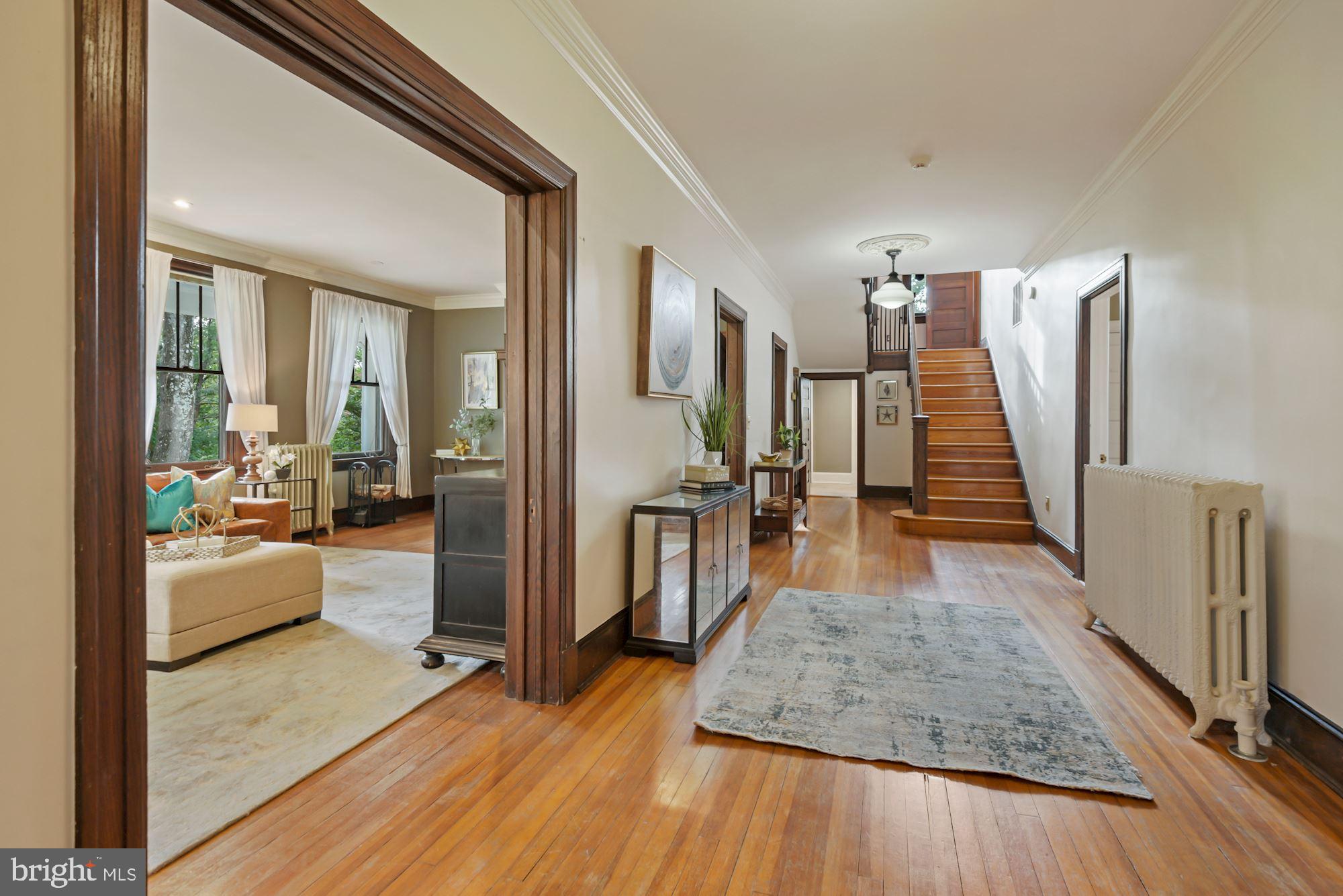 6812 Connecticut Avenue Chevy Chase, MD 20815 - Photo 3 of 37 Grand center hall flows thru whole main level