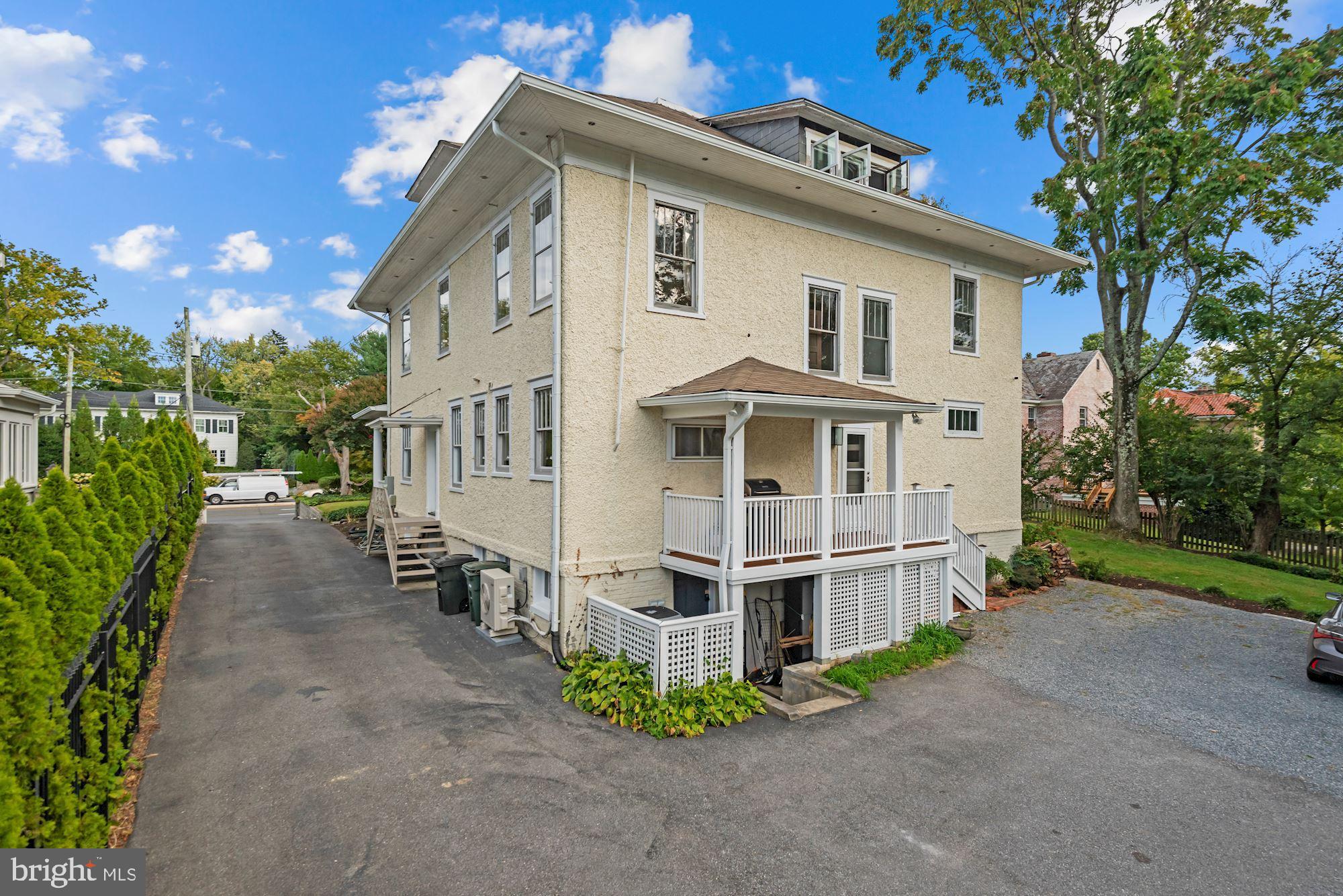 6812 Connecticut Avenue Chevy Chase, MD 20815 - Photo 32 of 37 Ample parking and "turnaround" area in rear