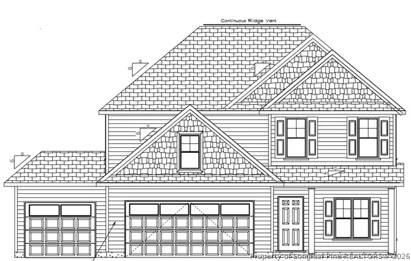 a front view of a building