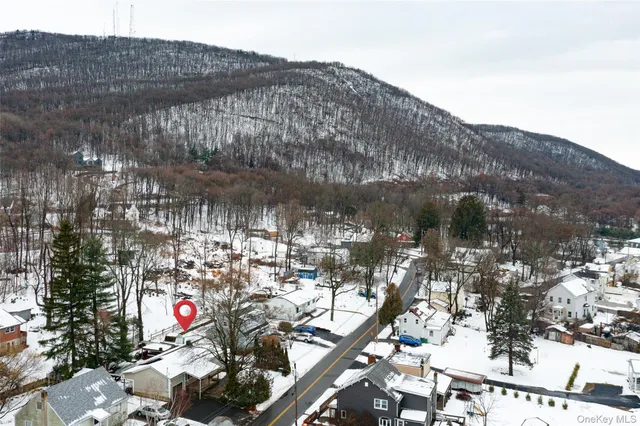 a view of outdoor space and mountain view