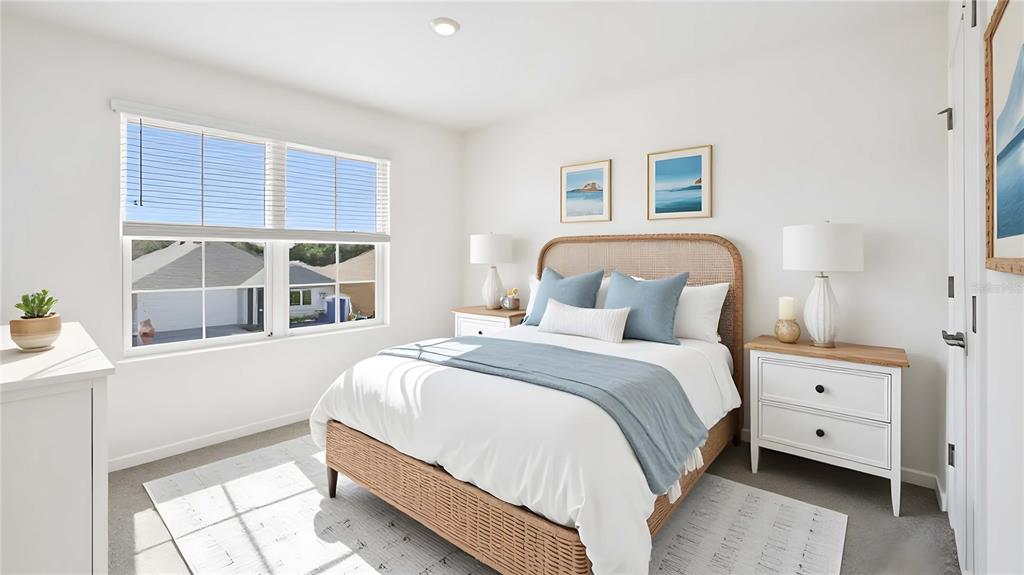 10746 Tucker Road Weeki Wachee, FL 34613 - Photo 12 of 15 a bedroom with a bed and a window