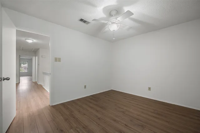 wooden floor in an empty room