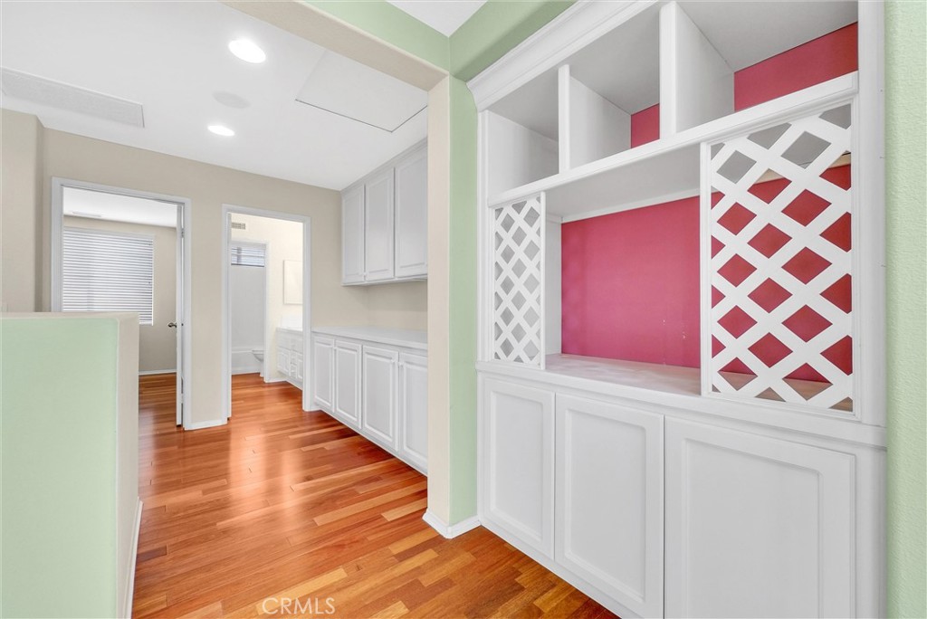 698 Legacy Drive Brea, CA 92821 - Photo 36 of 48 a view of a hallway with wooden floor and staircase