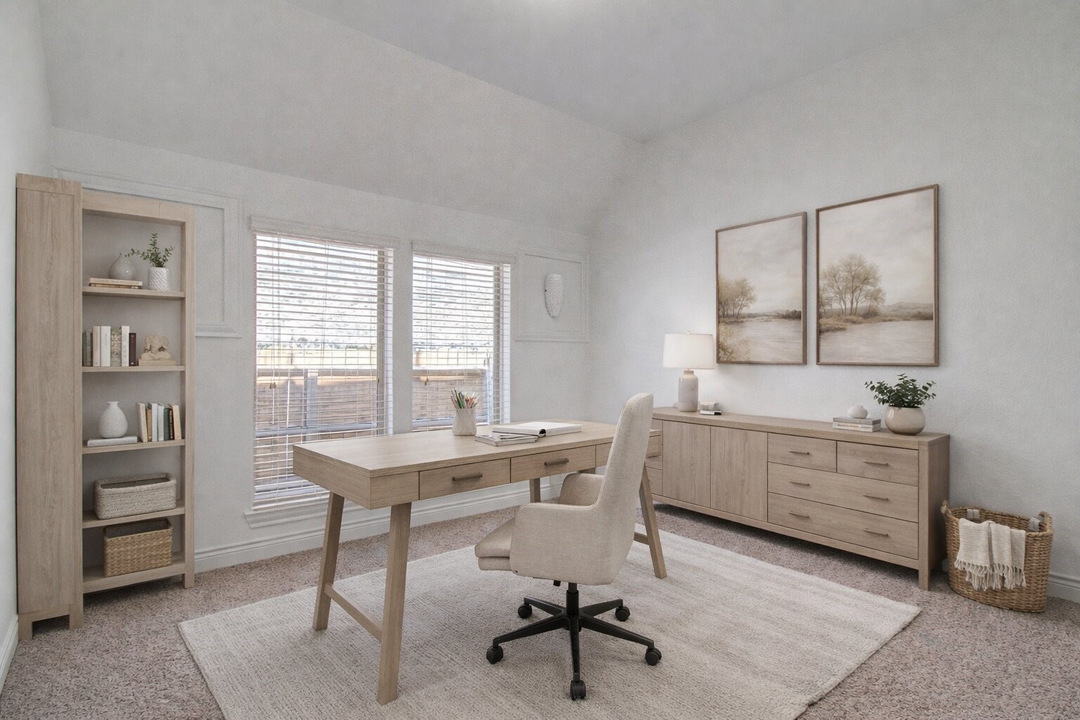 6614 Rising Hills Lane Sugar Land, TX 77479 - Photo 5 of 28 a view of a workspace with furniture and window