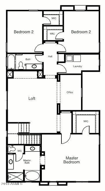 850 South Henry Lane Gilbert, AZ 85296 - Photo 55 of 55 Floorplan Level 2
