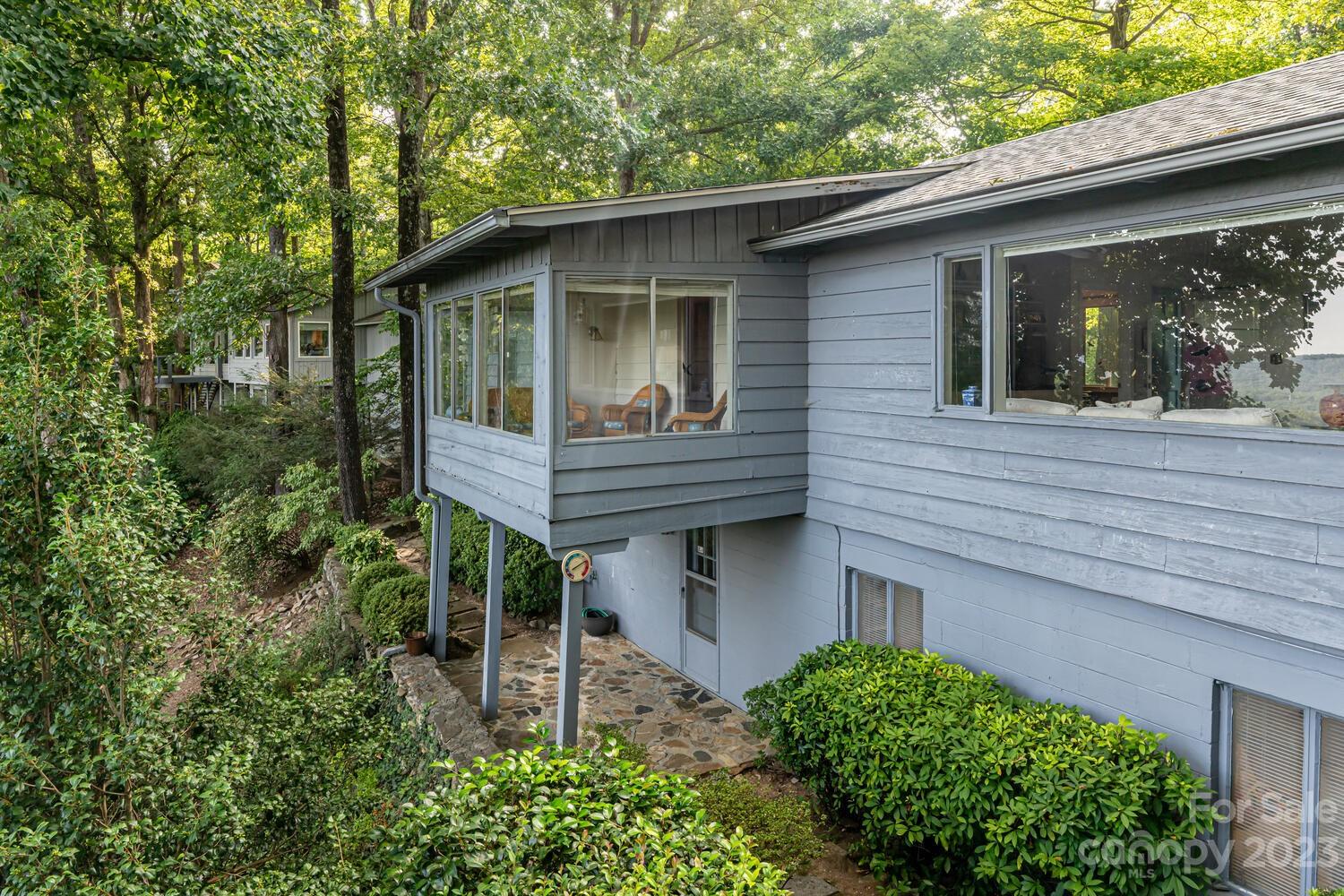 1715 Hogback Mountain Road Tryon, NC 28782 - Photo 25 of 44 a view of a house with a yard
