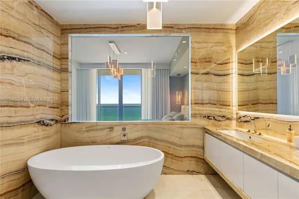 a view of a flower in a garden