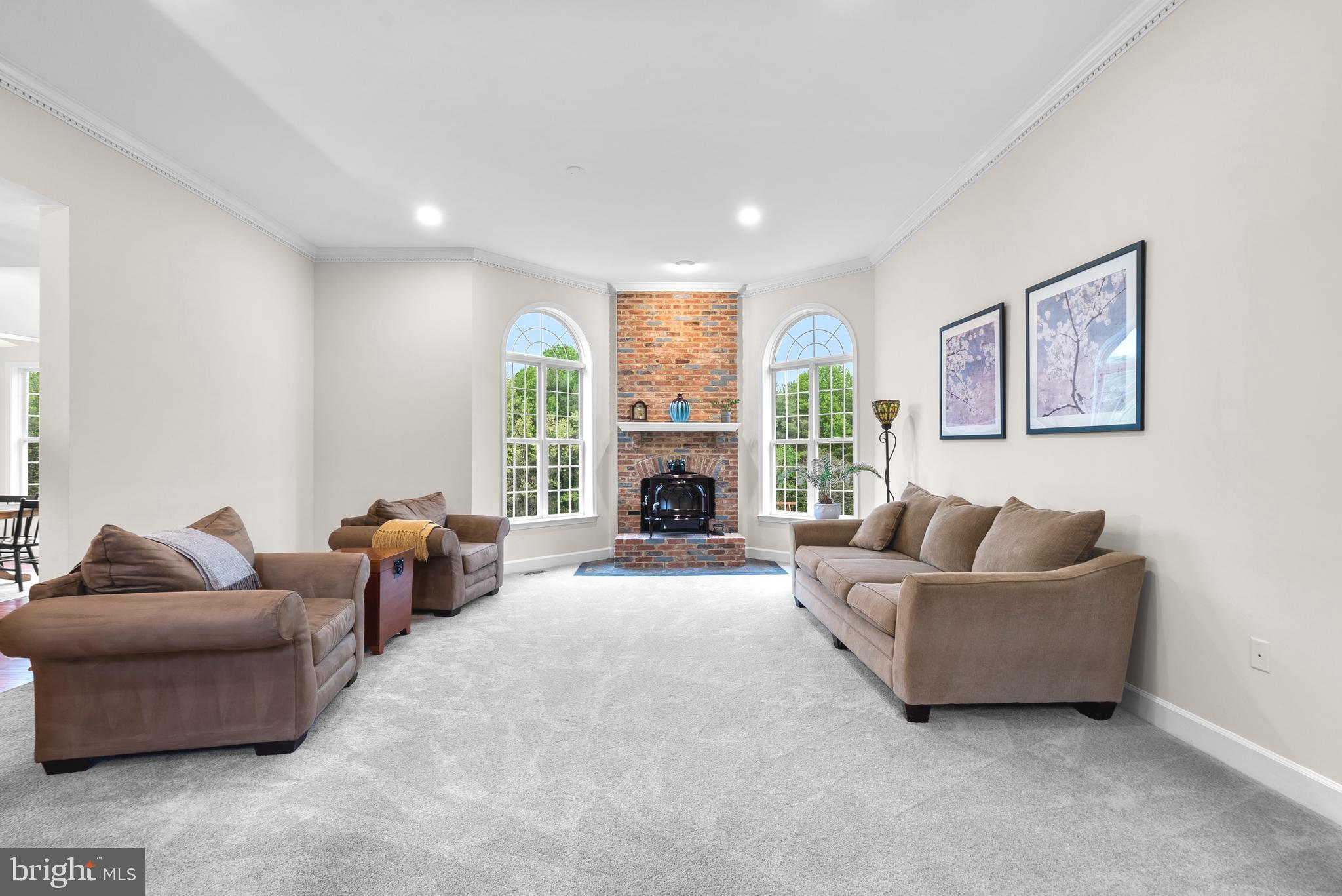 15425 Conrad Spring Road Boyds, MD 20841 - Photo 5 of 58 Family room with wood-burning stove