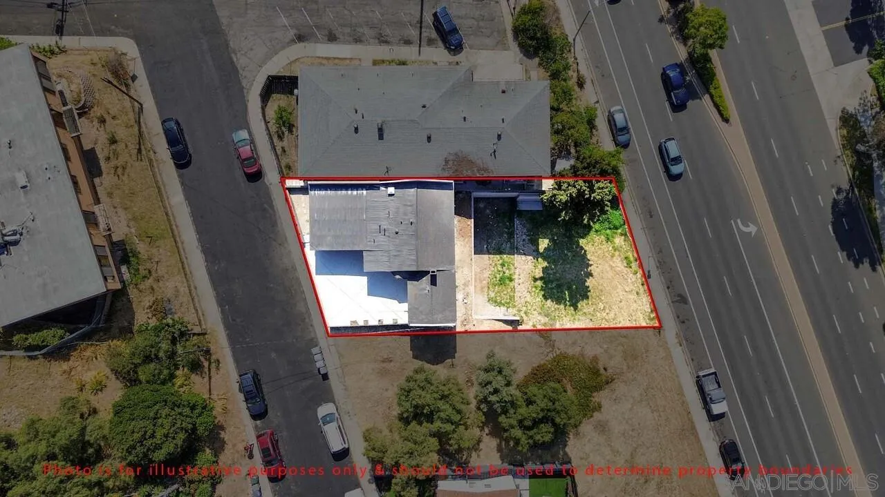 7901 Hillside Drive La Mesa, CA 91942 - Photo 43 of 52 an aerial view of residential house with outdoor space