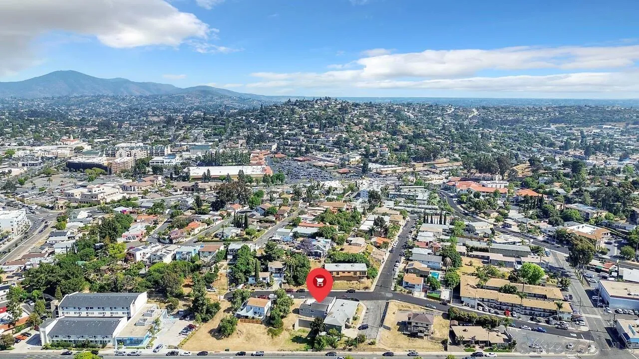 7901 Hillside Drive La Mesa, CA 91942 - Photo 46 of 52 an aerial view of city and street
