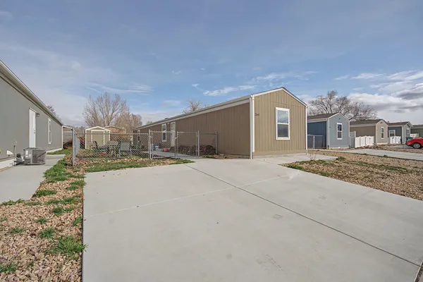a view of a house with a outdoor space