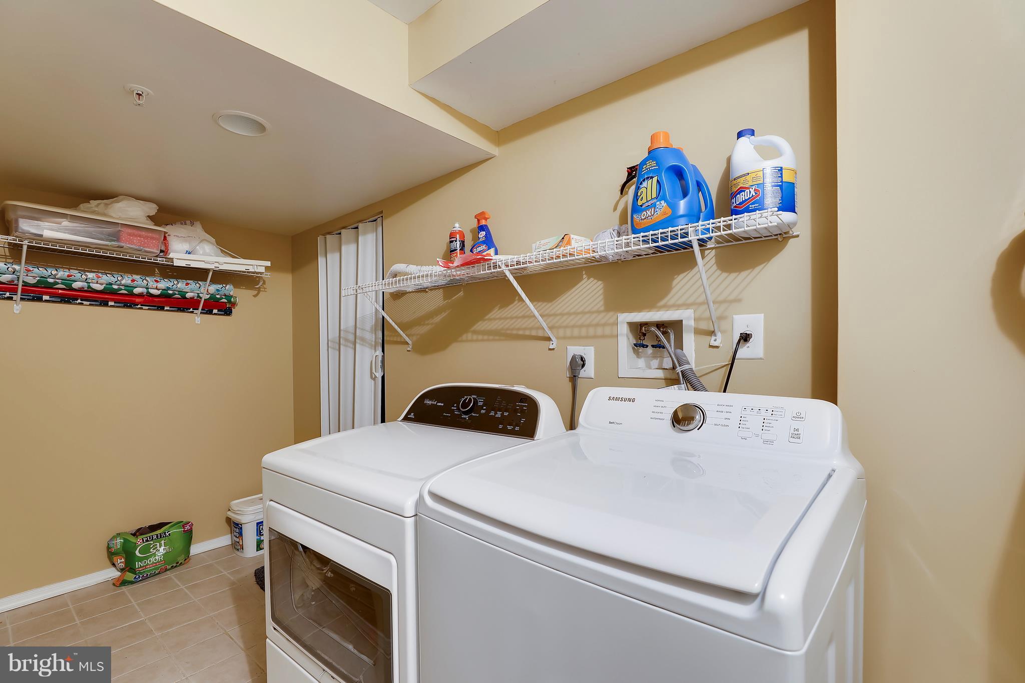 12007 Backus Drive Bowie, MD 20720 - Photo 47 of 75 Basement Laundry Room & Additional Storage Room