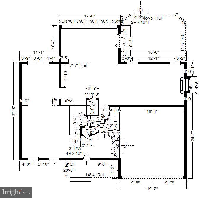 12007 Backus Drive Bowie, MD 20720 - Photo 62 of 75 Main Level Dimensions