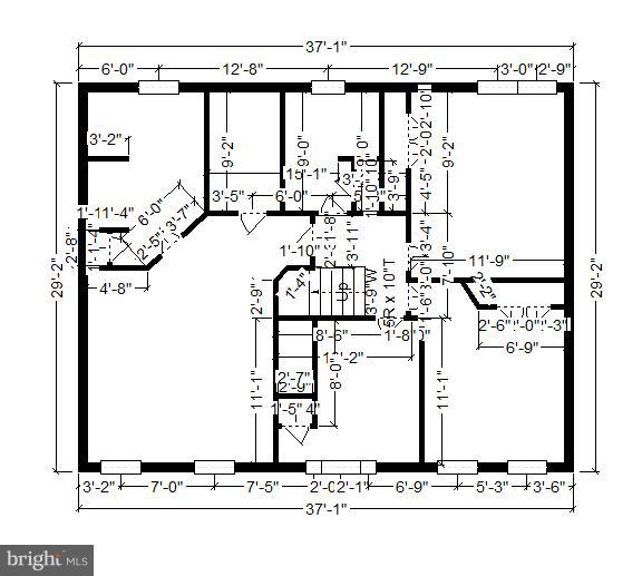 12007 Backus Drive Bowie, MD 20720 - Photo 63 of 75 Upper Level Dimensions