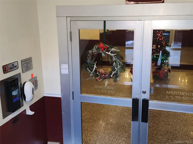 a view of a entryway door of the house