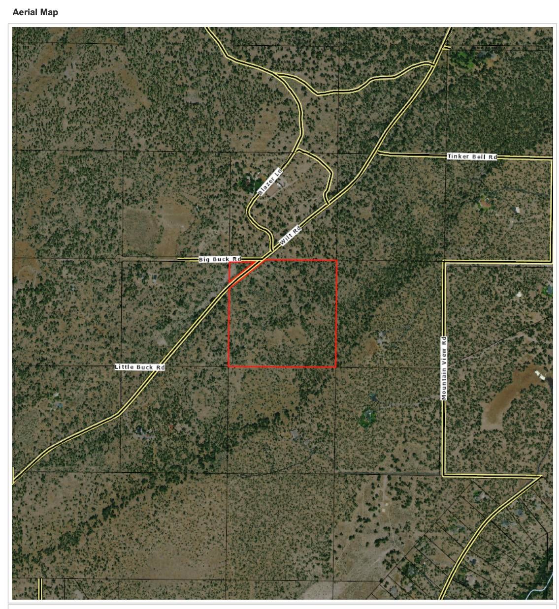 17515 Wilt Road Sisters, OR 97759 - Photo 14 of 14 Arial Map