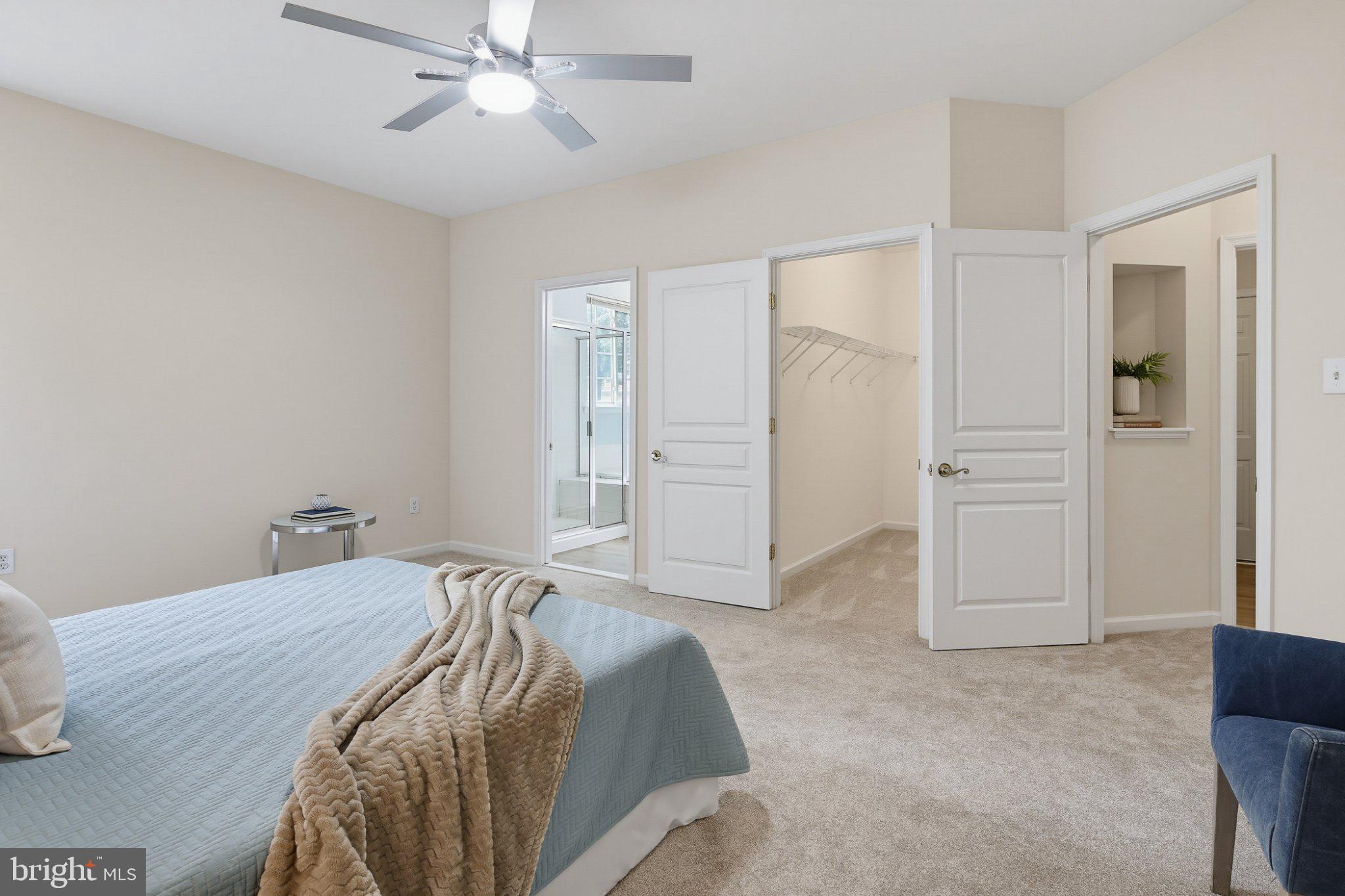8501 Springway Road Ellicott City, MD 21043 - Photo 22 of 44 Serene bedroom with natural light.