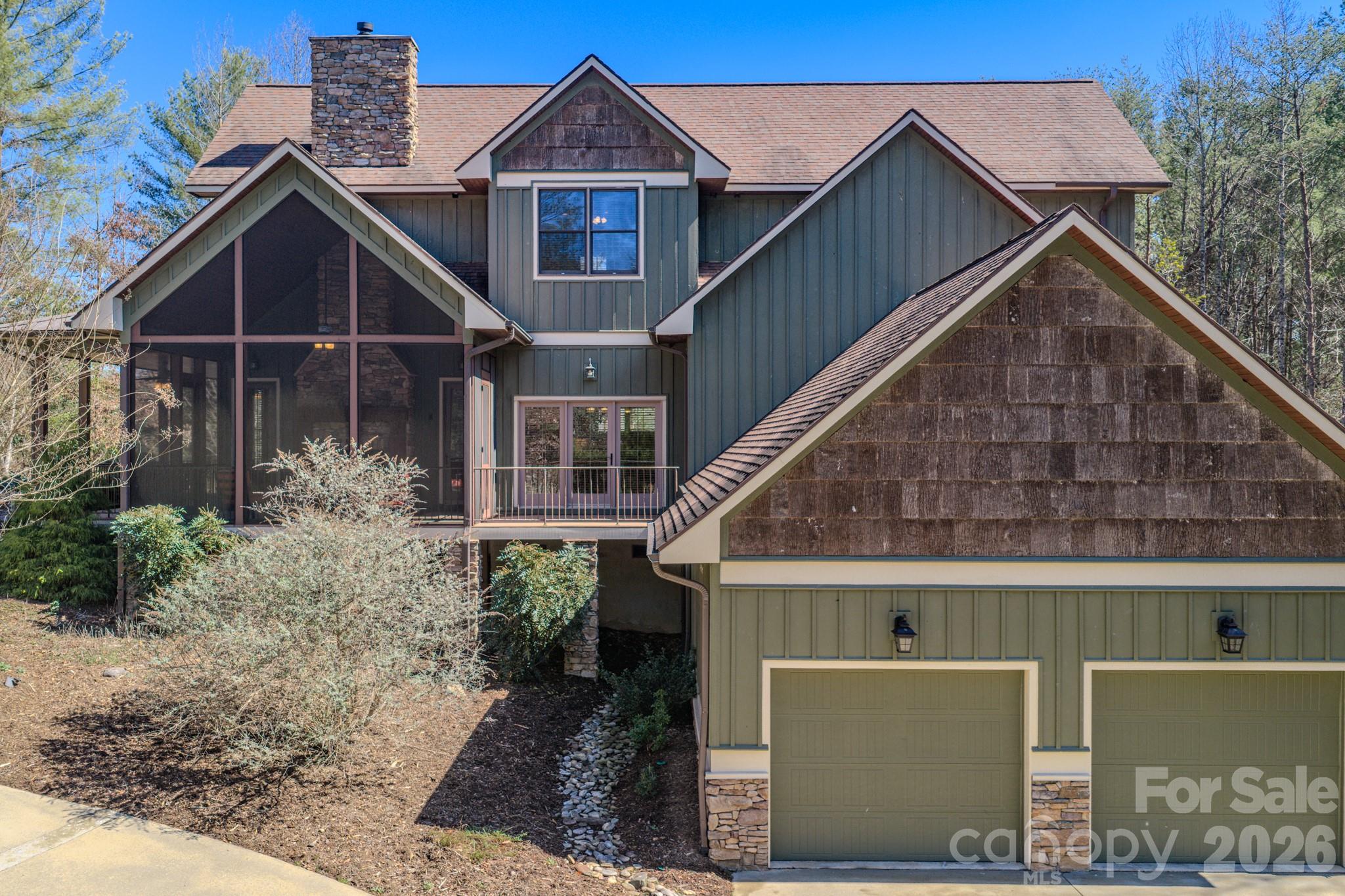 4836 Stream Side Lane, Unit 18 Morganton, NC 28655 - Photo 31 of 46 a front view of a house with garden