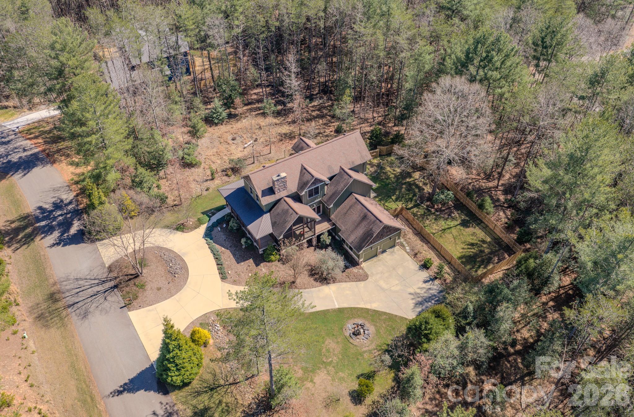 4836 Stream Side Lane, Unit 18 Morganton, NC 28655 - Photo 32 of 46 an aerial view of residential house with outdoor space