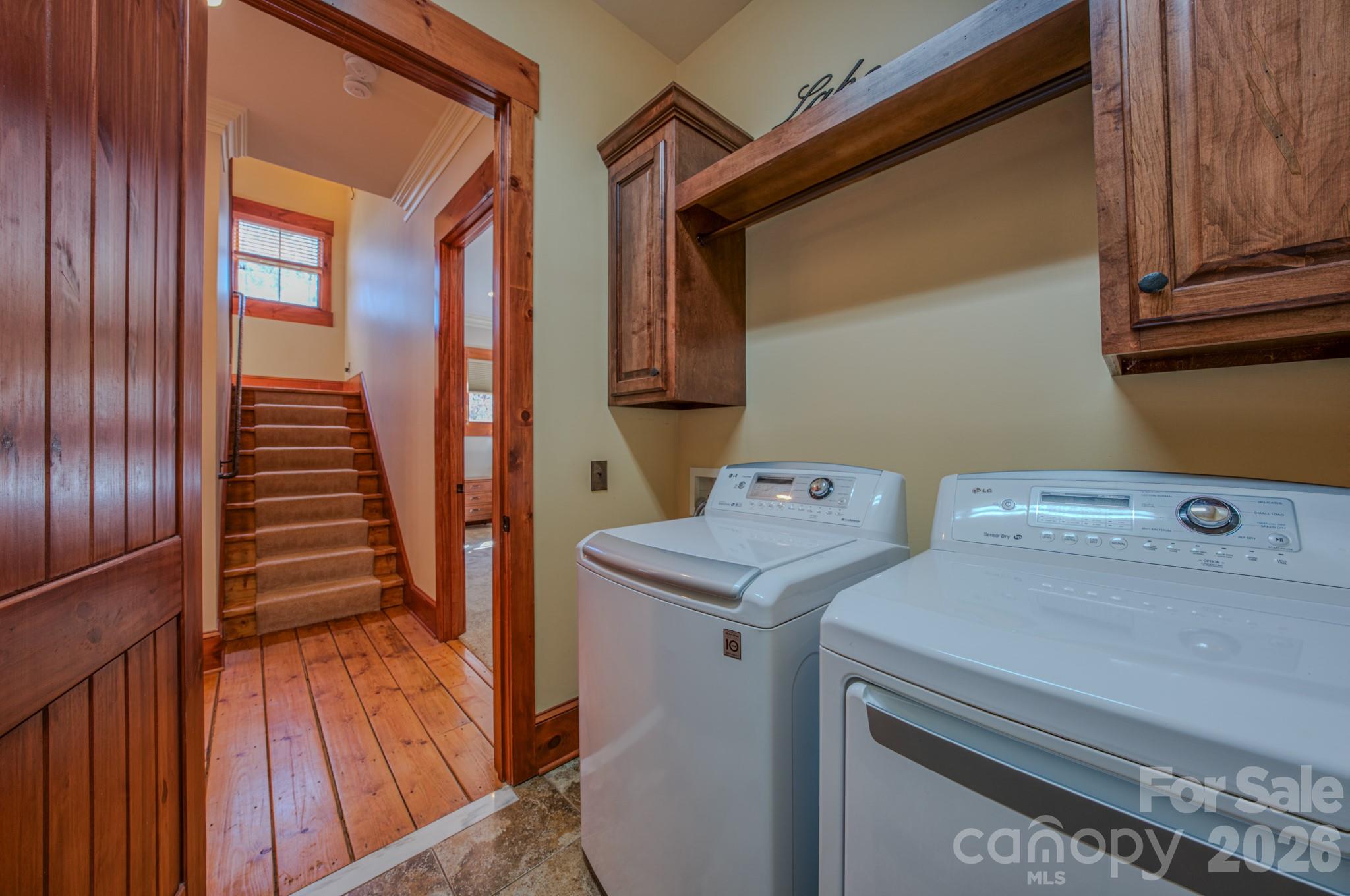 4836 Stream Side Lane, Unit 18 Morganton, NC 28655 - Photo 39 of 46 a utility room with dryer and washer