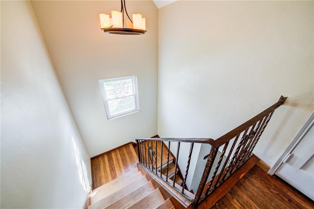 4306 Highgrove Road Pittsburgh, PA 15234 - Photo 22 of 25 2 story stairwell