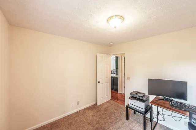 a view of city from a balcony