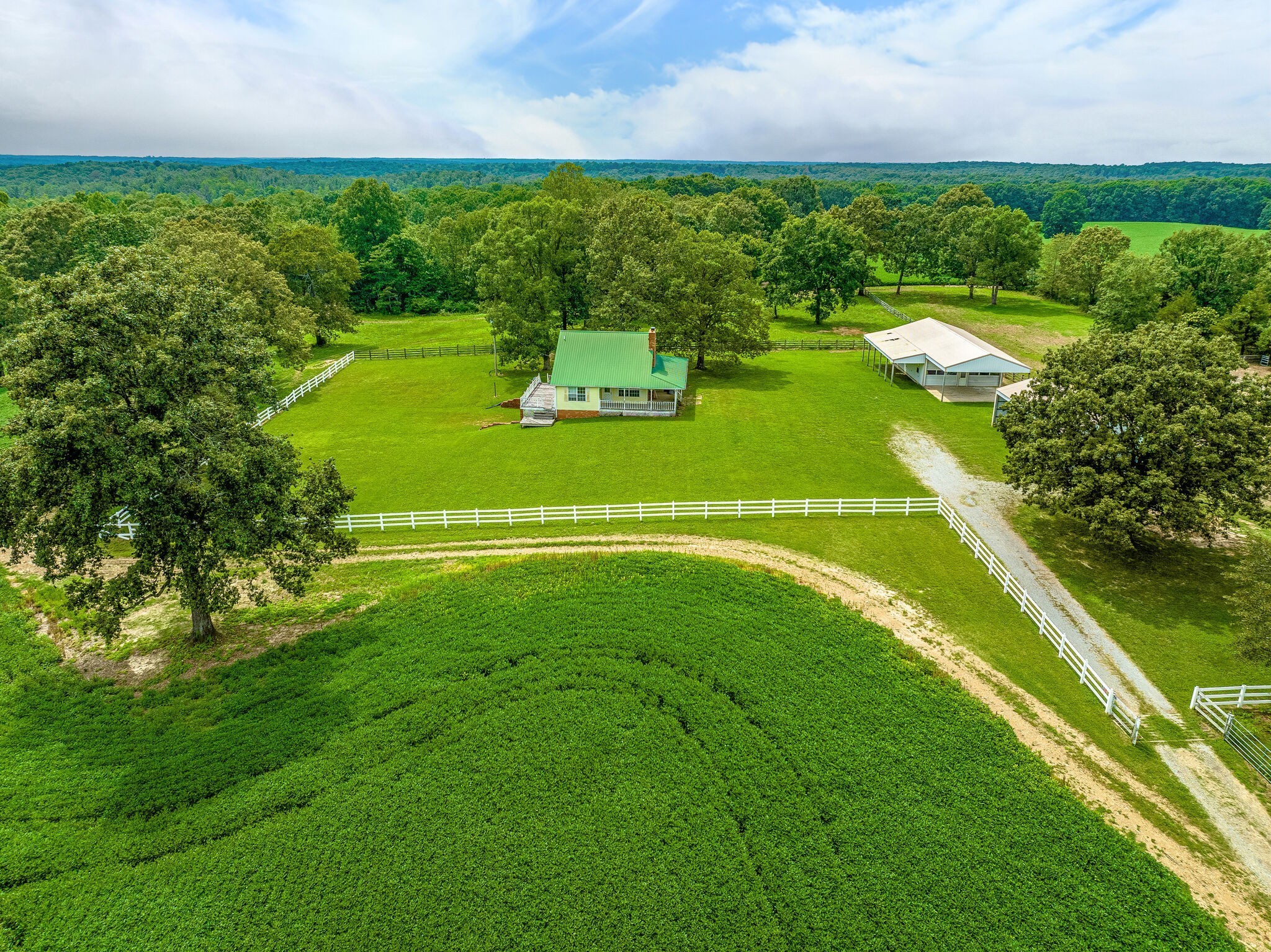 2385 Sylvia Road Dickson, TN 37055 - Photo 34 of 46 a view of a golf course with a lake view