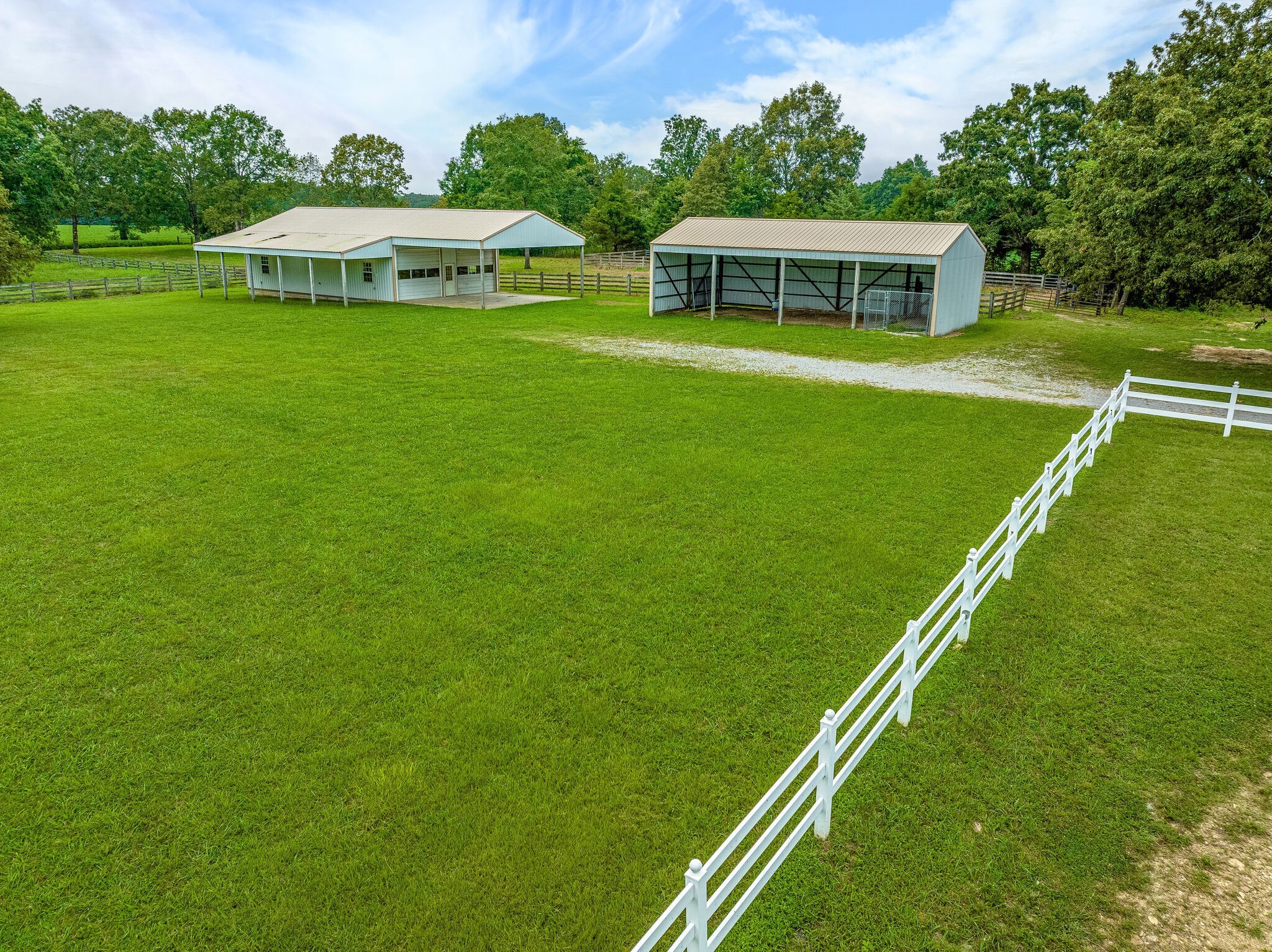 2385 Sylvia Road Dickson, TN 37055 - Photo 36 of 46 a front view of house with yard and green space