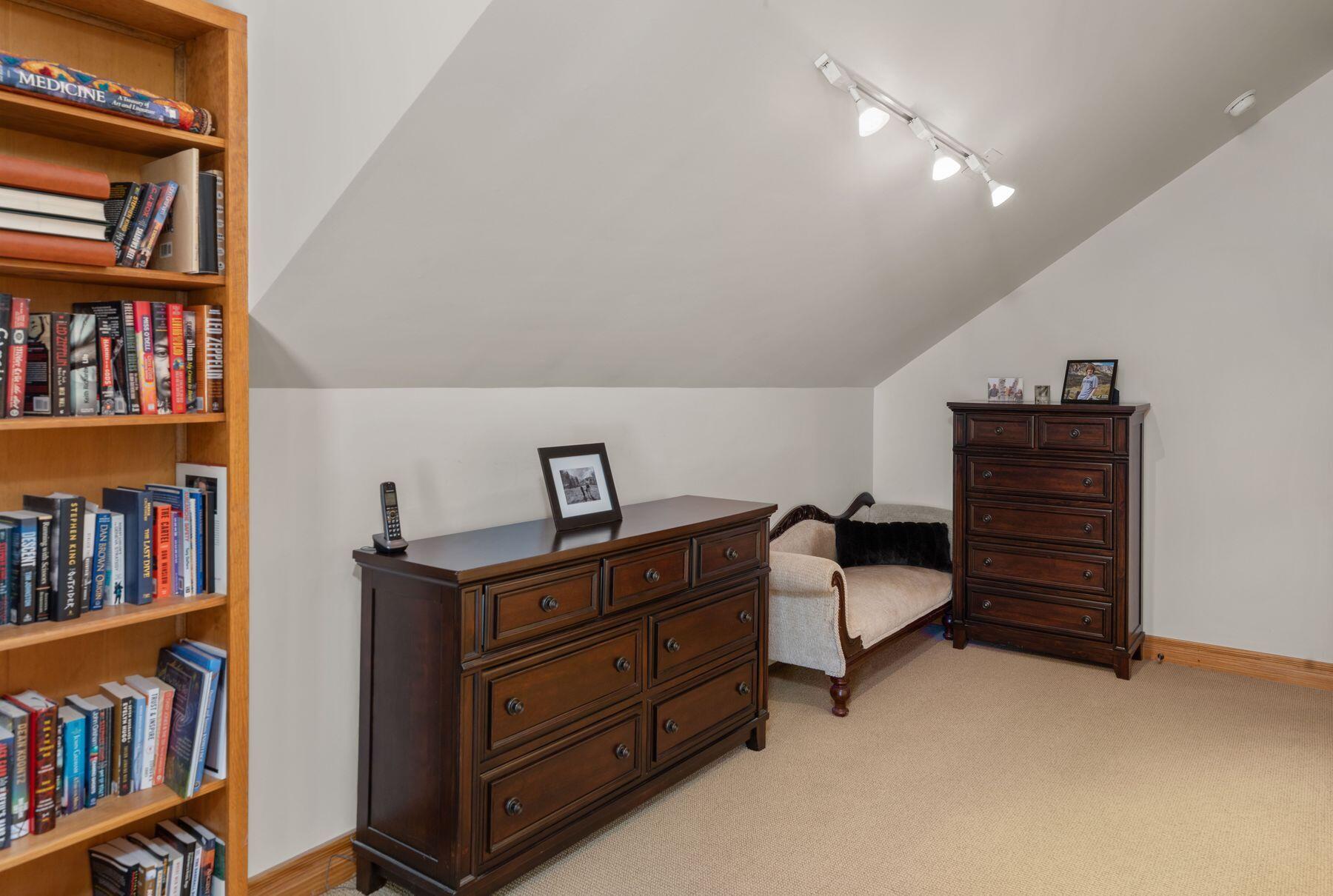 239 North Davis Street Telluride, CO 81435 - Photo 27 of 42 a room with furniture and a book shelf