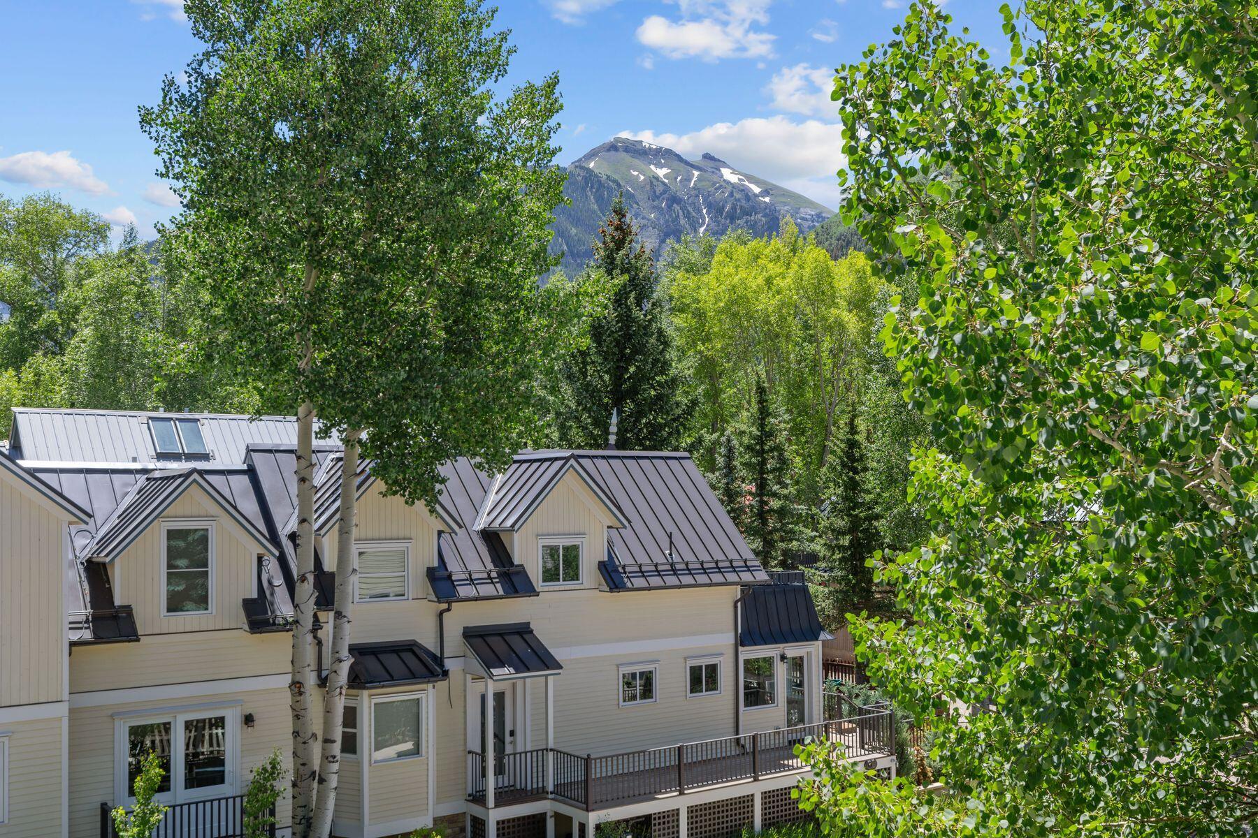 239 North Davis Street Telluride, CO 81435 - Photo 29 of 42 front view of a house with a garden