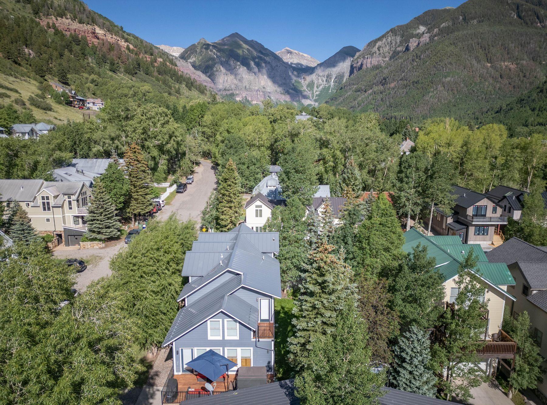 239 North Davis Street Telluride, CO 81435 - Photo 42 of 42 an aerial view of multiple house