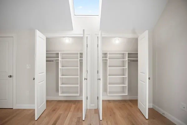 a view of wooden floor