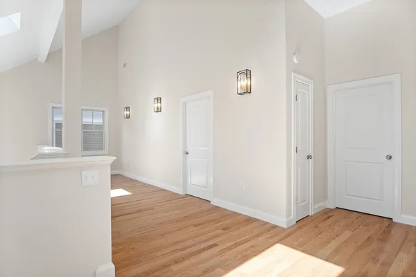 a view of livingroom with hardwood