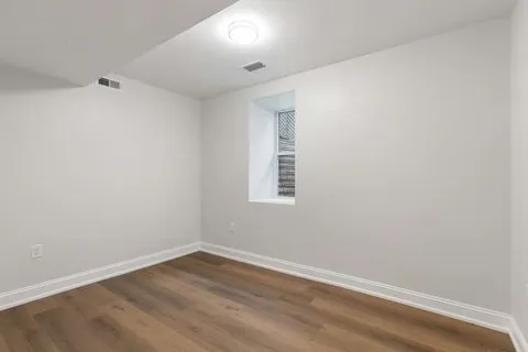 wooden floor in an empty room