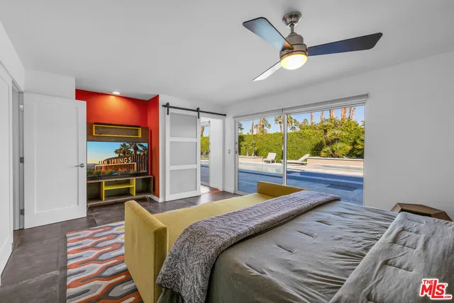 a view of a from a window